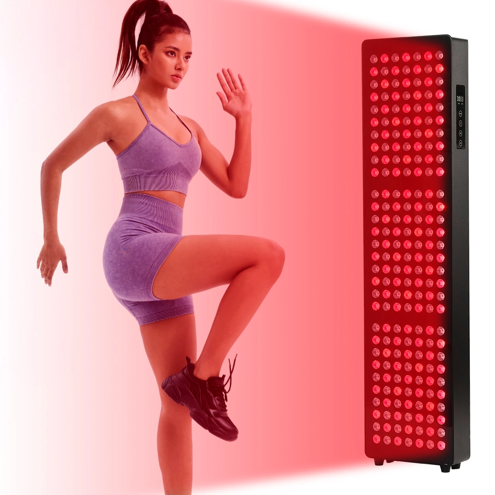 Frosted Texture 1000W Body Care LED Infrared Panel Red Light Therapy Device