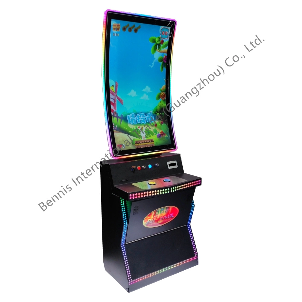 Venta caliente la ranura de la máquina arcade con pantalla táctil de 43 pulg.