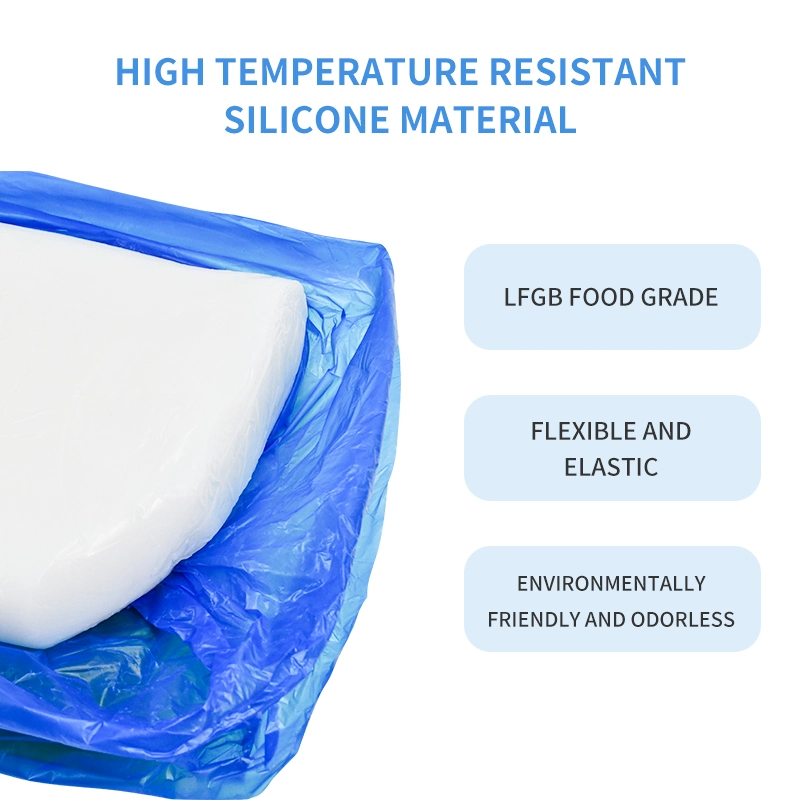 Hardness 30 Silicone Rubber Material Transparent Solid Fumed Silicone Raw Material