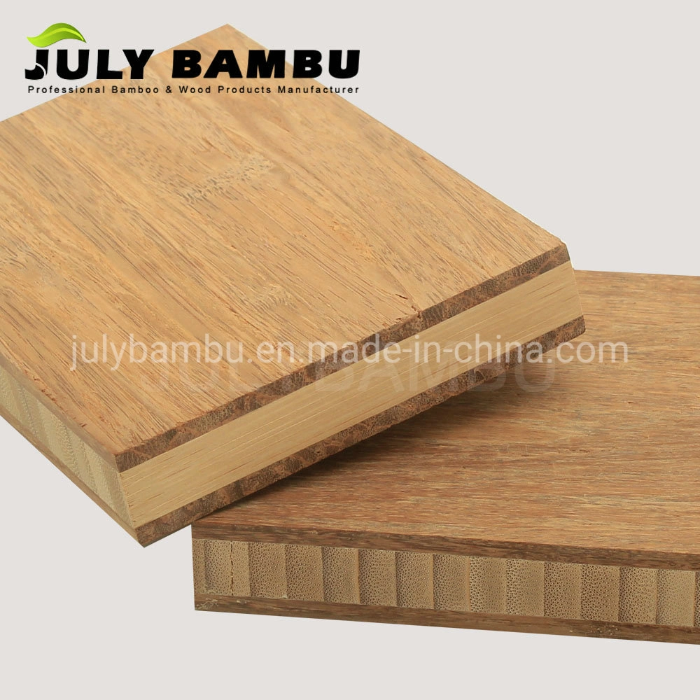 Factory Strand Woven Carbonised Bamboo Panel for Kitchen Cabinets / Solid Kitchen Shelf