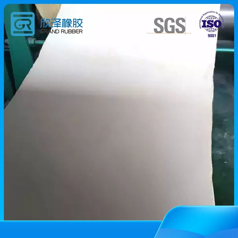 Customized Oil-Resistant White Flat Conveyor Belt