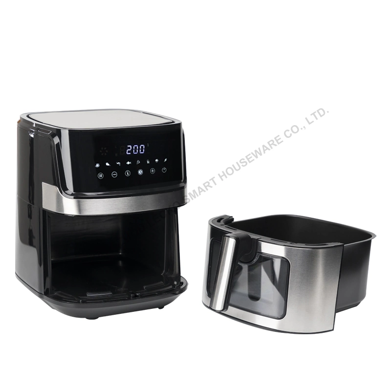 Multifunction 6.5L Air Fryer Oven Electric Fryer Without Oil Air Fryers with Visible Window Wholesale/Supplier Smart Air Fryer