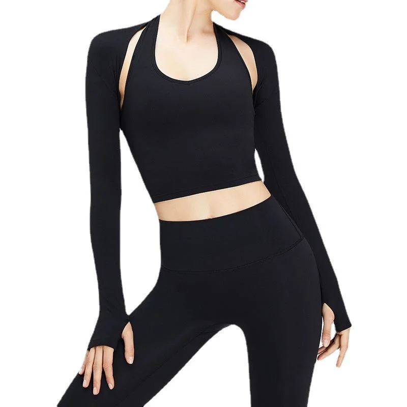 Mayorista/Proveedor 2 Piezas Mujeres Ingor Sportswear Ropa Deportiva Activa Sin Costuras Ropa de Gimnasio de Cintura Alta Sujetador Deportivo Acanalado Legging Conjunto de Yoga