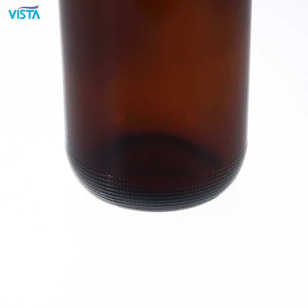 200ml Amber Glass Bottles Pharmaceutical Grade Bottles Syrup Medicine Glass Bottle with Screw Top