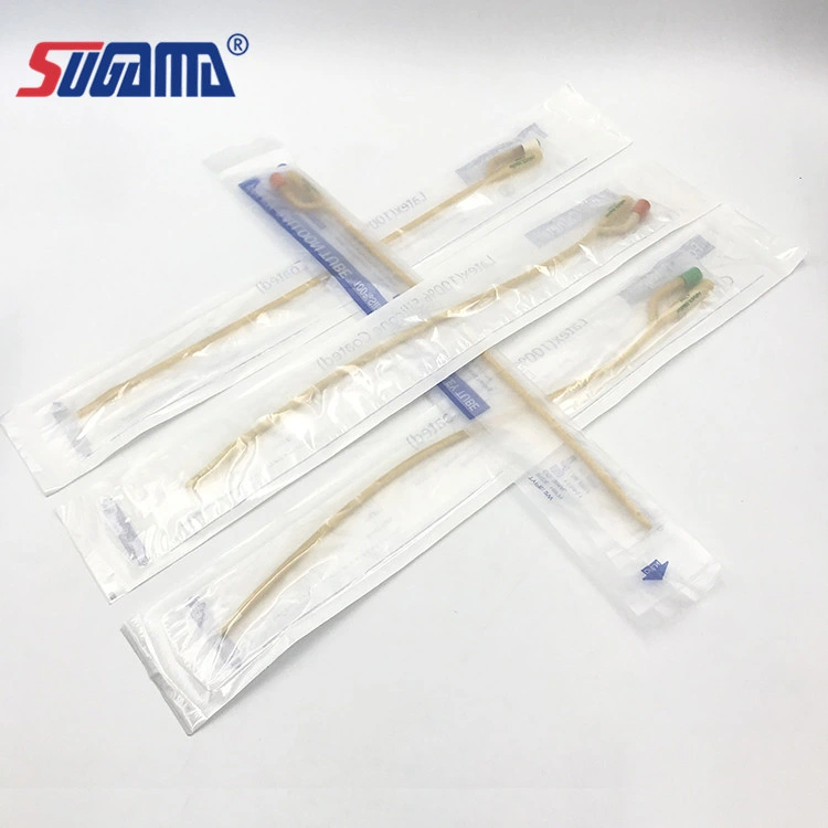 Free Samples Various Size Sterile 2 Way Latex Foley balloon Catheter