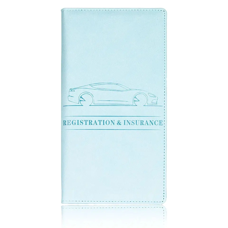 Wholesale/Supplier Magnetic Car Registration Insurance Card Holder Organizer for Automobile Document ID Driver's License