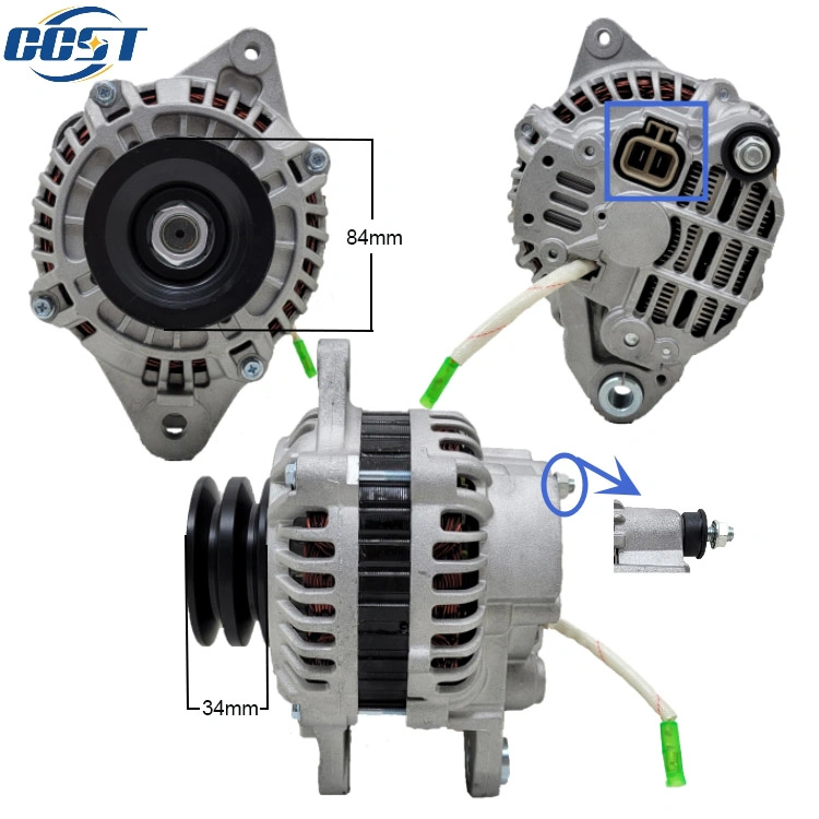 12V 90A Trucks Alternator for Mitsubishi 4m40 Engines Alternator Me202972