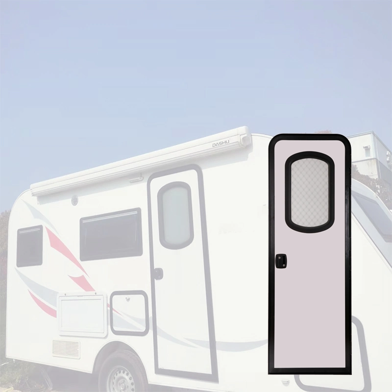 Factory Wholesale Trailer Accessories American Style Aluminum Alloy RV Camper Caravan Entrance Door