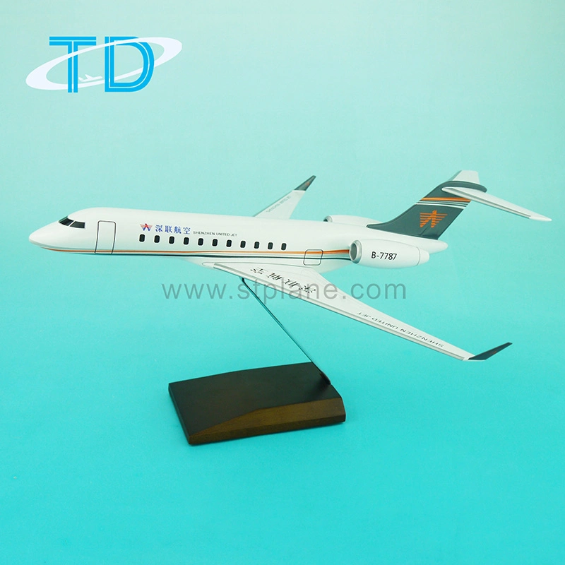 Global 5000 Shenzhen United Jet 32cm Aircraft Resin Model