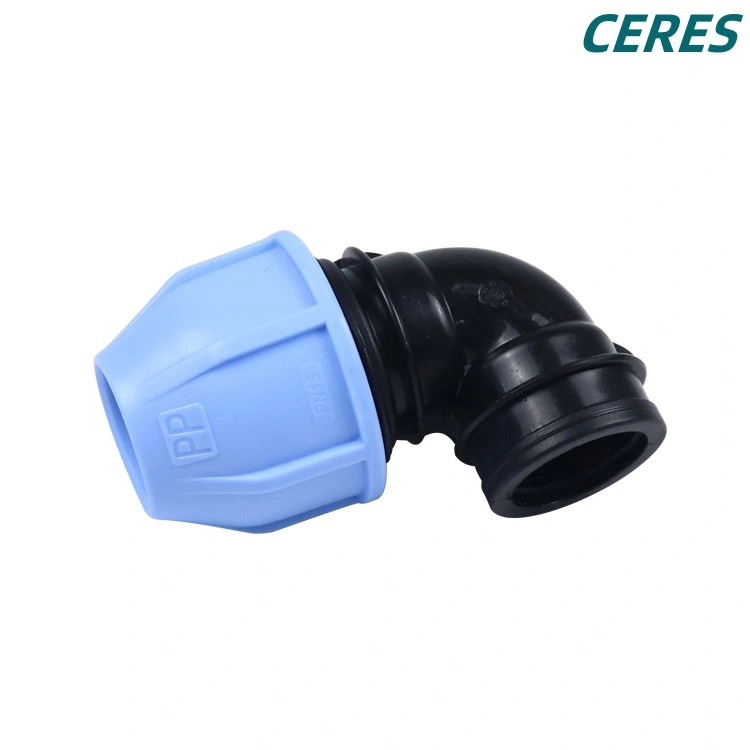 Pn 16bar Plastic PP Compression Fitting for Irrigation End Plug