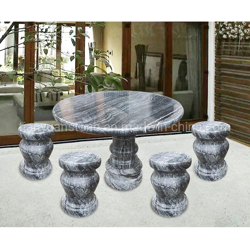 Landscaping Stone Marble Granite Garden Bench/Chair for Garden Furniture