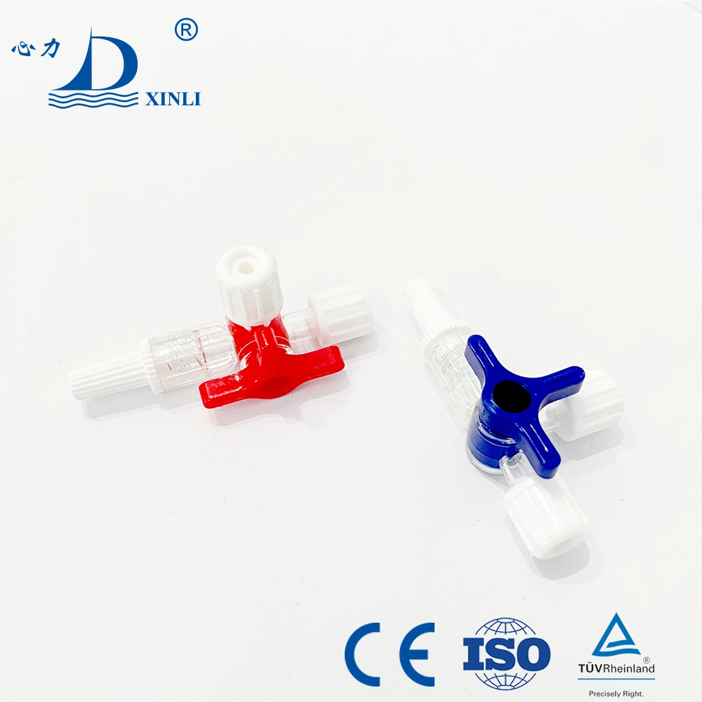 CE Approved Disposable Three-Way Valve for Medical Infusion Plus Medicine