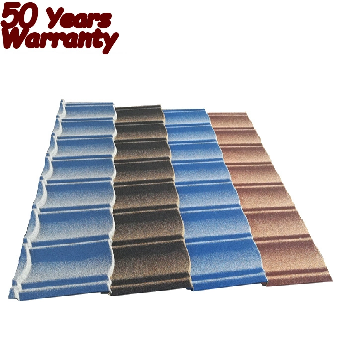 Stone Coated Metal Roofing Tile, Steel Roofing Tile, High quality/High cost performance  Building Material for Nigeria, Kenya, Ghana, Tanzania, Zambia