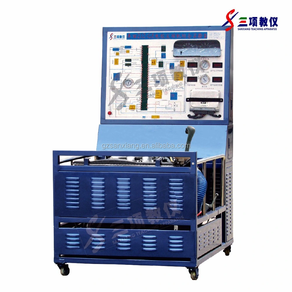 Electronic Fuel Injection System Teaching Board Gasoline Vehicles Trainer Educational Training Equipment