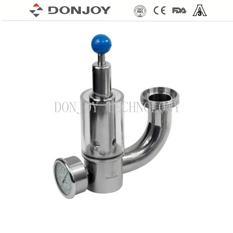 CE Donjoy Saniatry Stainless Steel Safety Valve for Pipeline