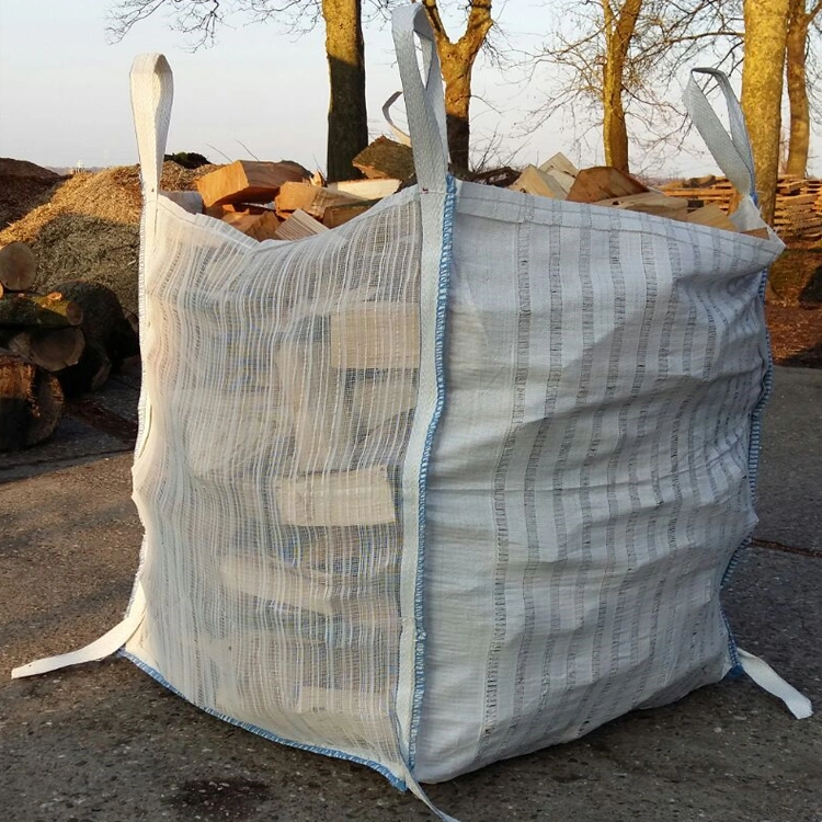 Firewood Sack for Wood Logs Big Mesh Net Packing FIBC Bag Vented Log Bag