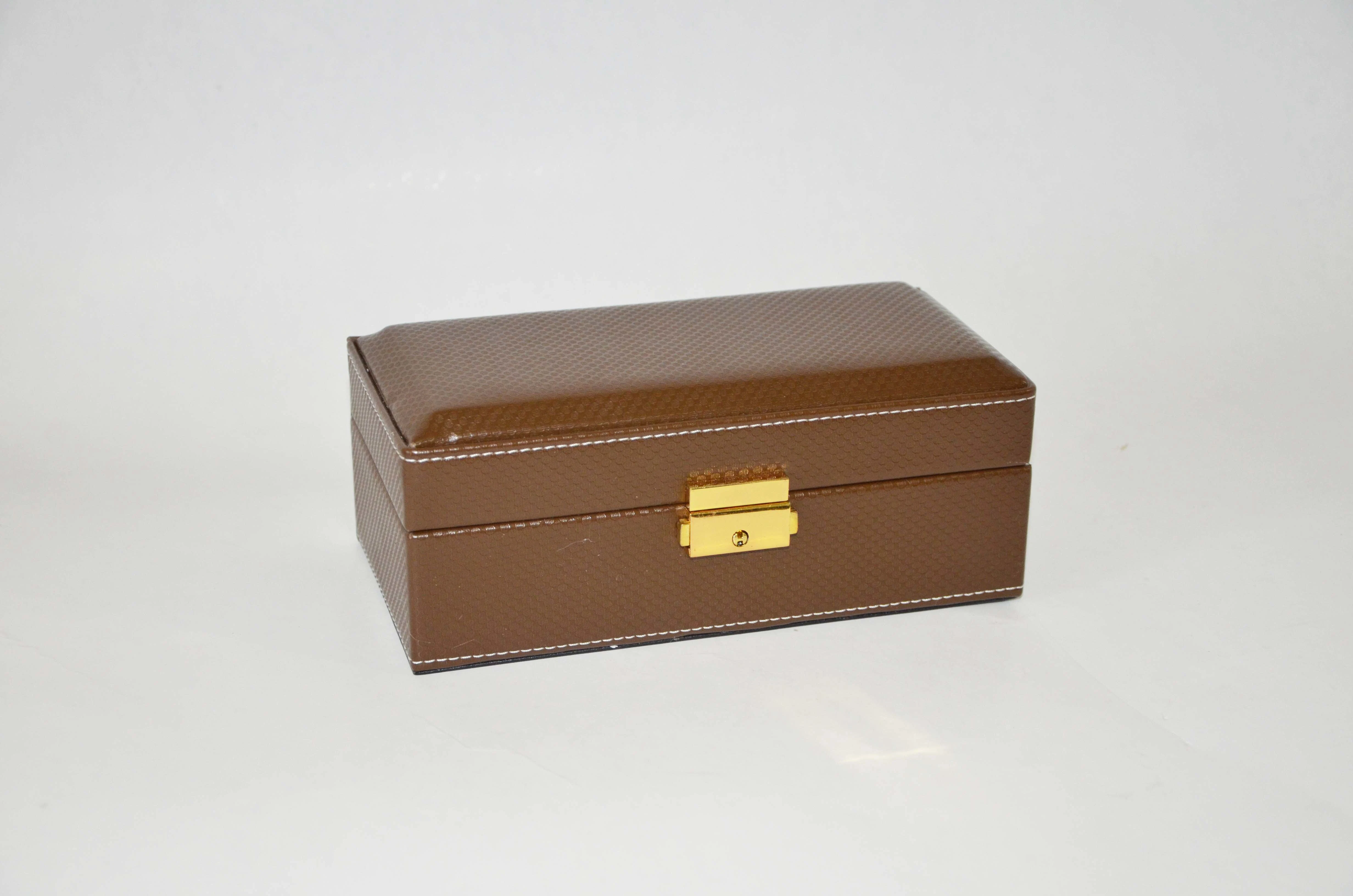 OEM Watch Cosmetic Leather Box/Watch Box for 4 Watches