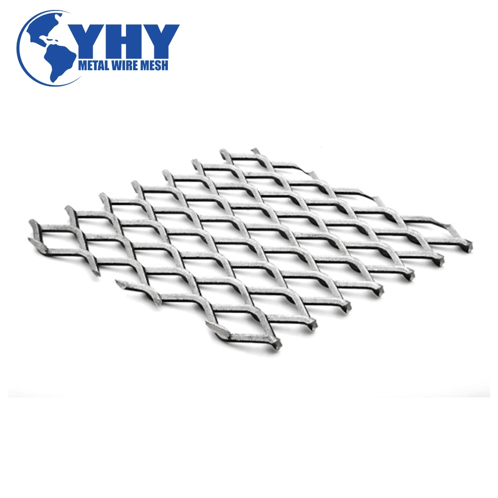 Stretched Steel Mesh Anti-Skid Pedal Mechanical Protection