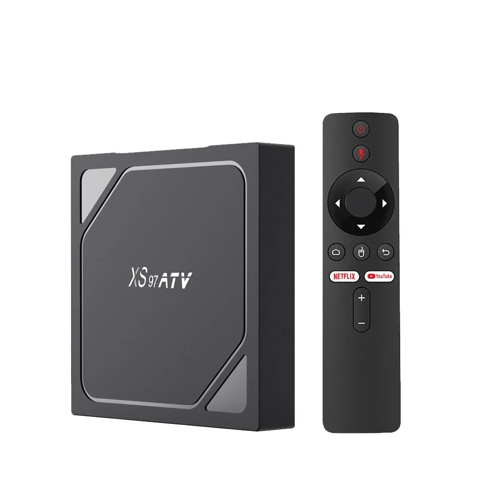 Xs97 a-TV New Arrival Quad Core H313 Bt5.2 2.4G 5g Dual WiFi Android 10.0 2GB RAM 16GB ROM Android TV Box