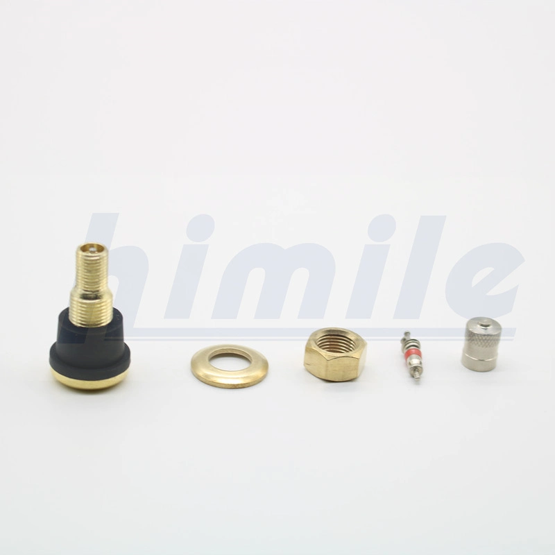 Himile Car Tire Valve Tr576 Supply Hearvy Truck Van Bus Tubeless Tyre Valve/Tire Valve for Steel Wheels Bending.