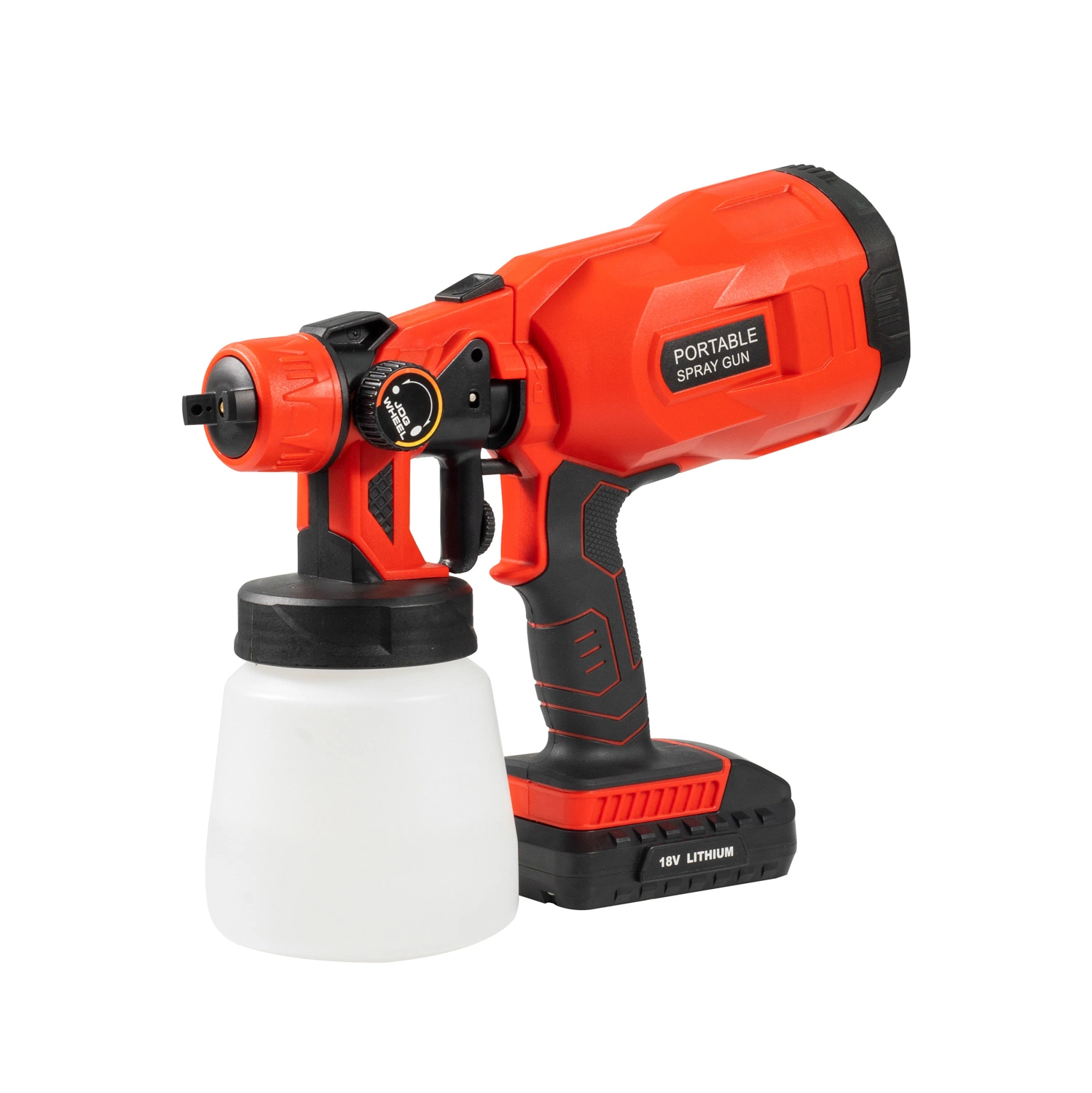 550W Handheld HVLP Portable Electric Cordless Paint Spray Gun with Flow Control