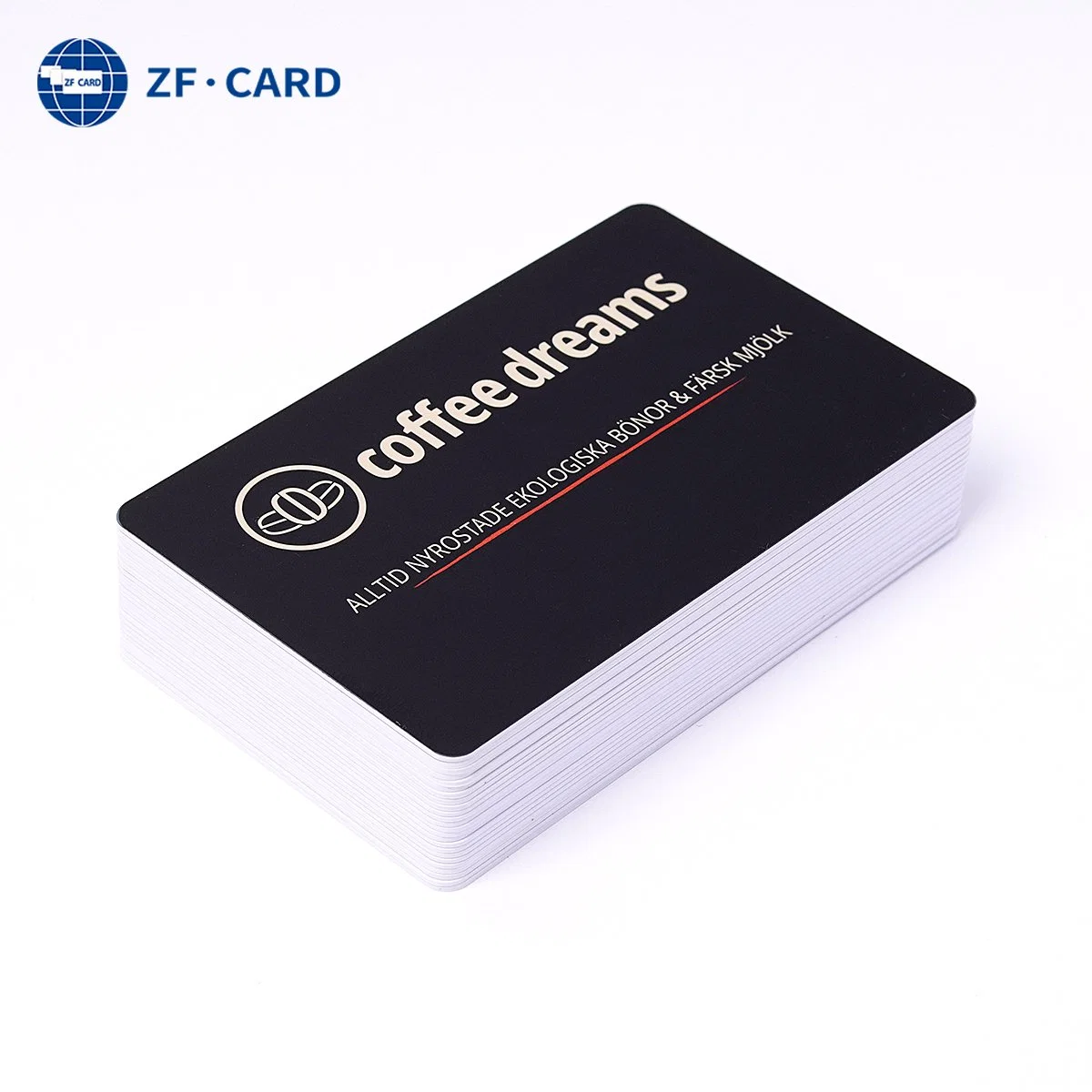 De alta calidad de la tarjeta personalizada Samrt 13.56MHz Mifare (R) Classic 1K de la tarjeta RFID tarjeta NFC tarjeta plástica
