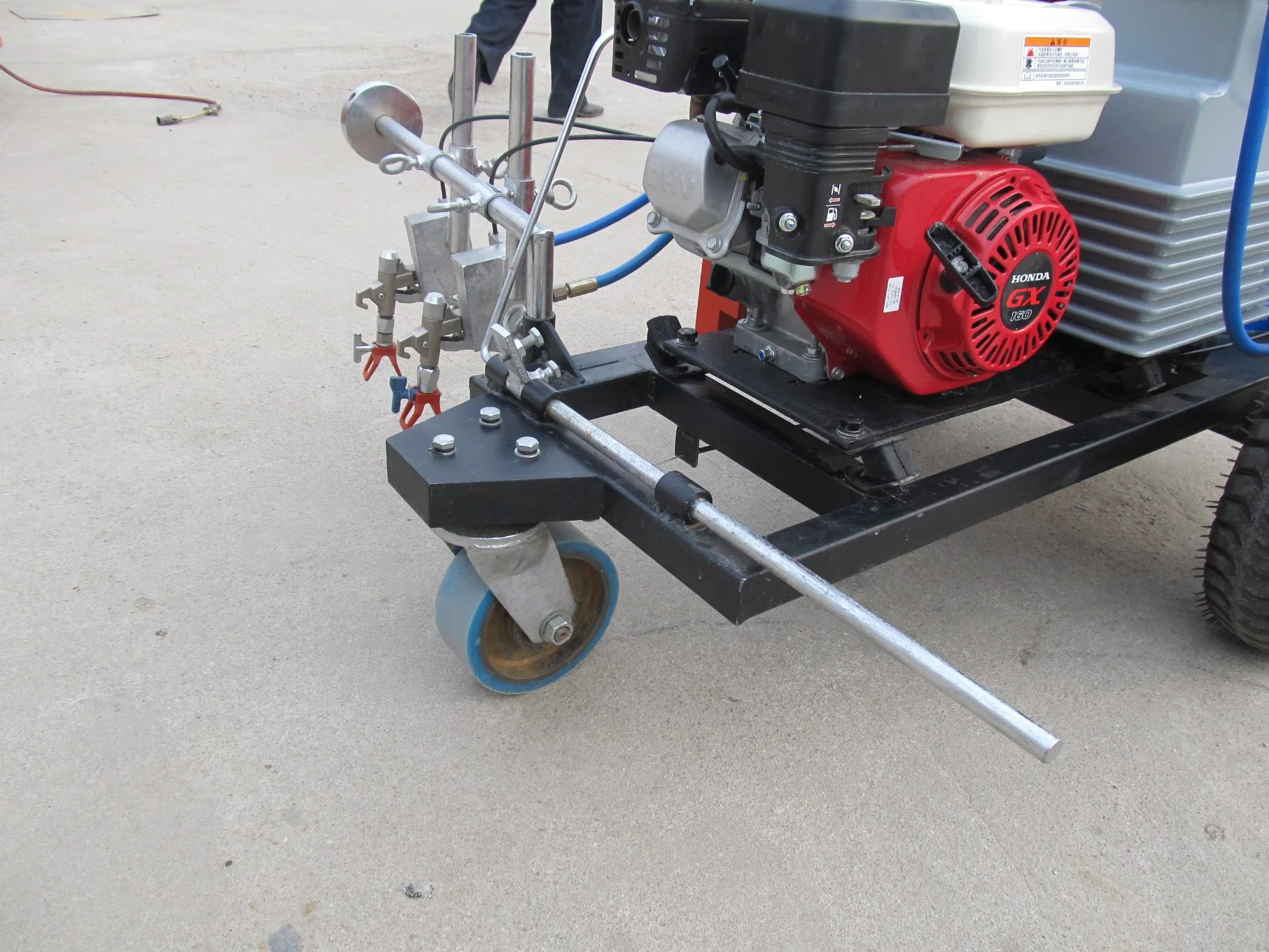 Hand-Push High Pressure Airless Sprayer, Street Line Paint Machine