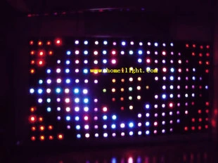 Disco Club Hintergrund flexible LED Vision Vorhang Display hohe Helligkeit LED-Tuch Bildschirm Soft LED-Video-Vorhang