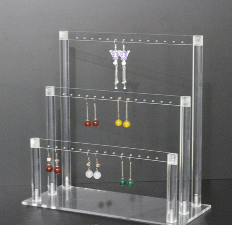 New Custom Acrylic Display Rack for Awards Plastic Trophy