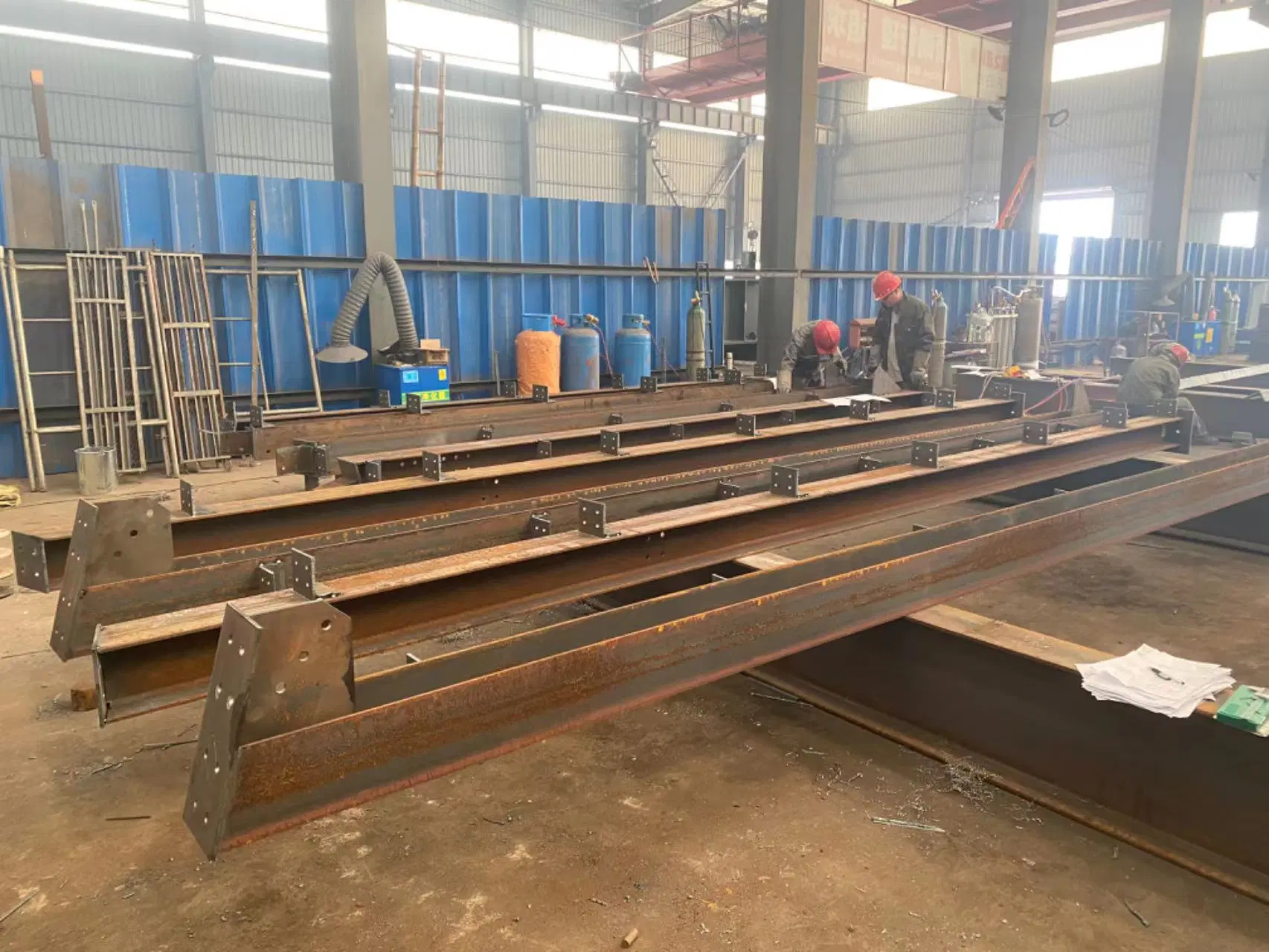 Q355b Q235B Hot Dipping Galvanize Prefabricated Steel Structure for Building