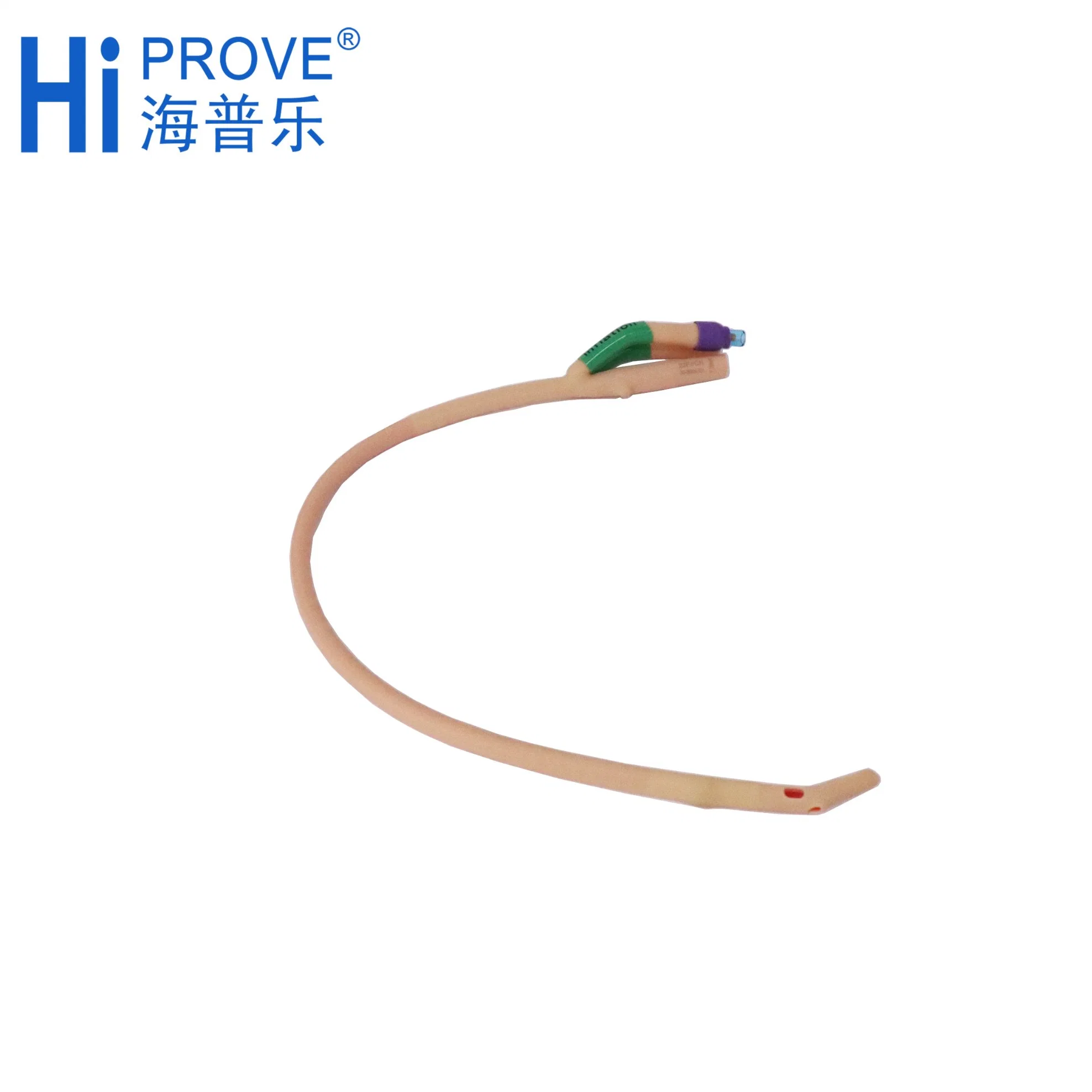 Medical Disposable 2 or 3 Way Latex All Silicone Urinary Female Foley Catheter Insertion in Disposable Medical Supplies for Urine Drainage