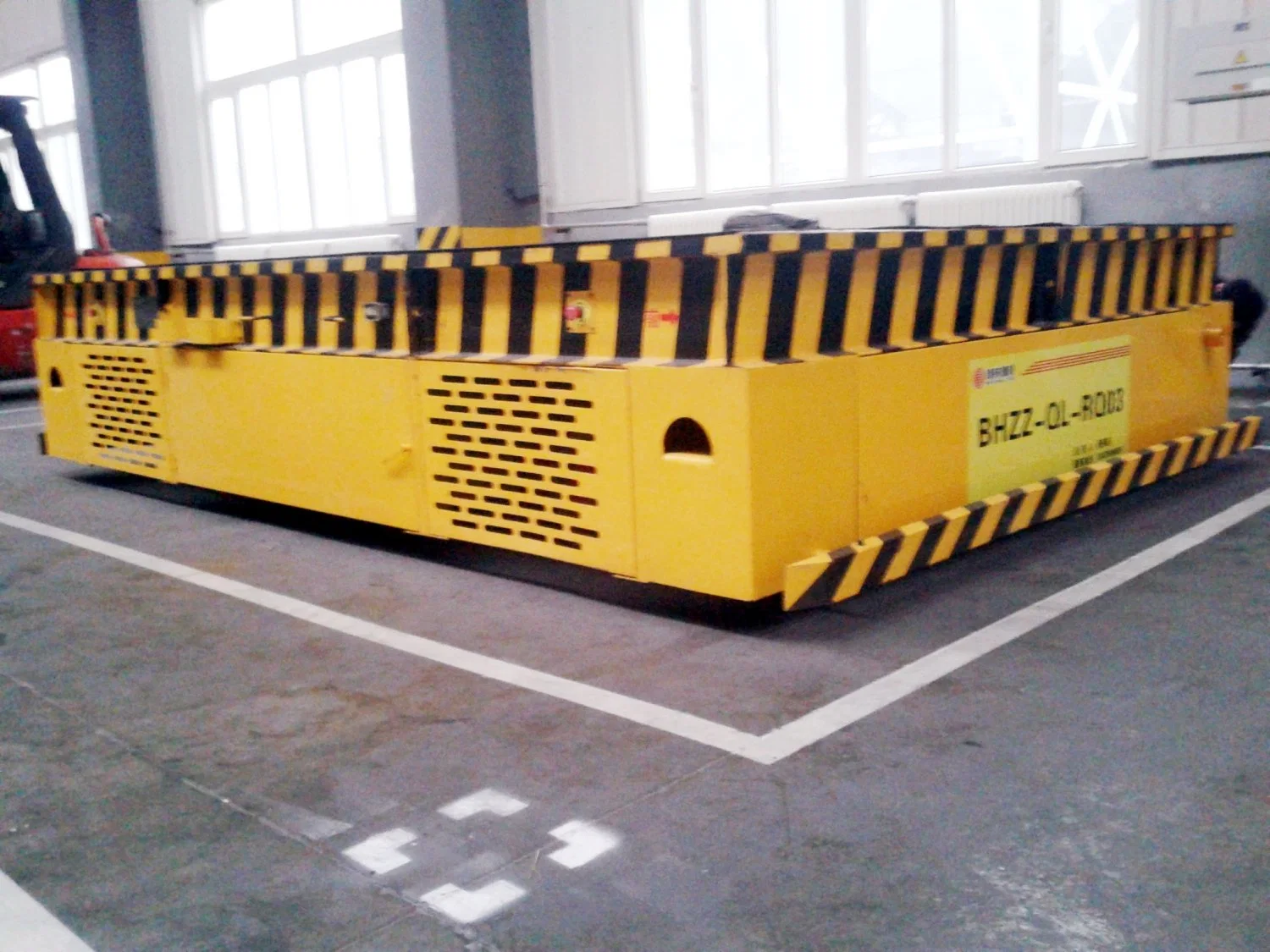 30 Tons Kpd Flatcar/ Low -Voltage Rail Electric Trolley