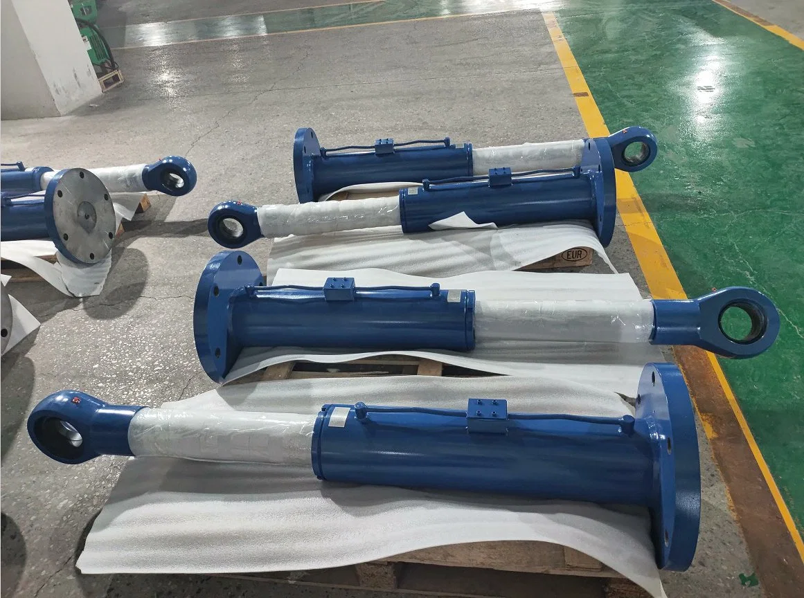 Factory Supply Customized Nonstandard Metallurgical Industry Hydraulic Oil Cylinder with Sensor