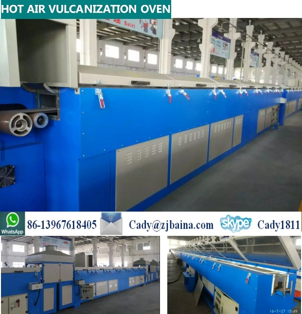 Silicone Rubber Extrusion and Vulcanization Production Line/Silicone Rubber Extruder/Silicone Rubber Extrusion Line