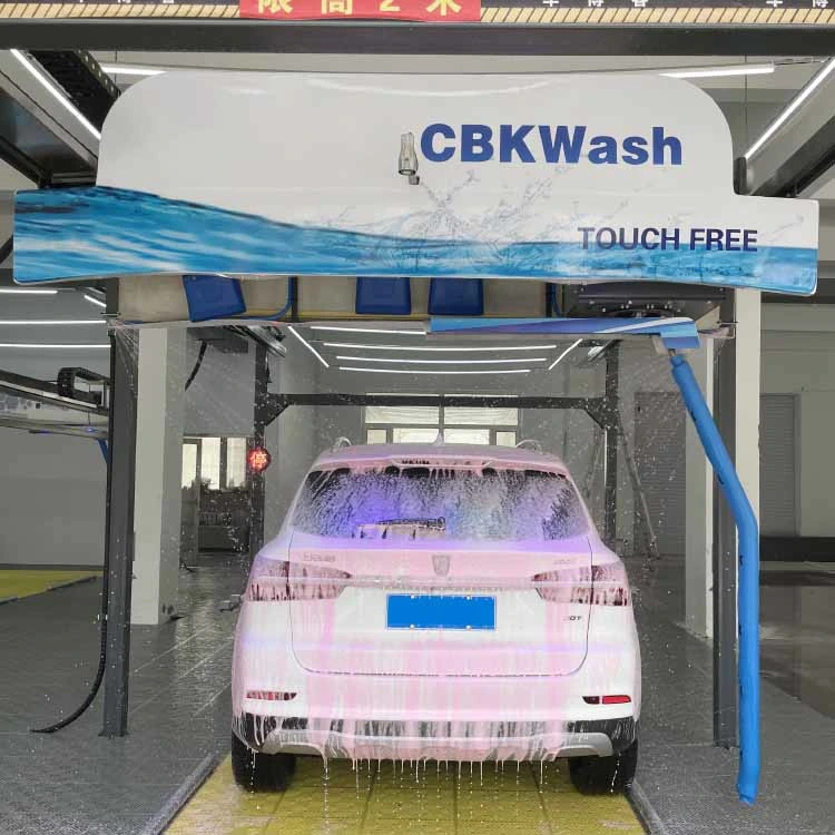 CBK máquina de limpieza Equipo de lavado de coches Equipo de lavado sistema móvil Lavadora automática de coches sin contacto