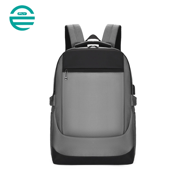 Fuliya Business Computer Rucksäcke Wasserdichte Reise Laptop Rucksack für Männer USB-Ladefunktion