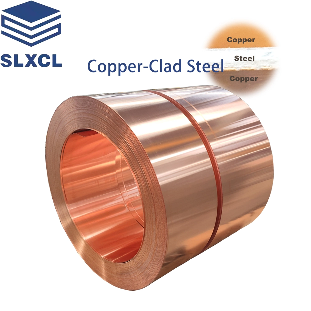 New Material Red Copper-Clad Steel Reel Coil Clad Overlayer Material