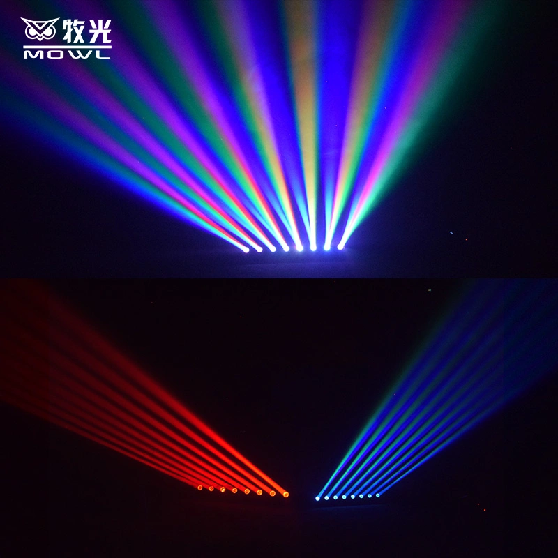 Professional Show Party Light Equipment RGBW 8 Eyes LED Laser Light for DJ Disco Bar Stage