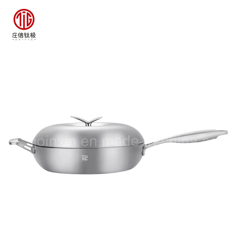 28cm de gama alta China utensilios de cocina establecido Titanium Non-Stick Sartén