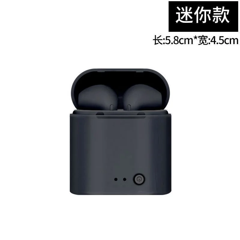 Popular I7 Mini Tws 5.0 Earbuds Wireless Charging Bluetooth Touch Control Earphone