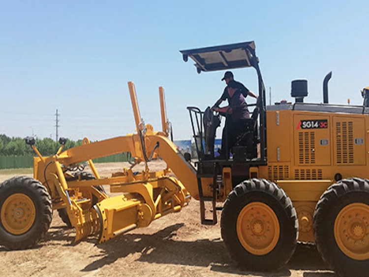 Brand New Shantui Motor Grader 240HP Sg24-C5 with Wp7g240e301 Engine