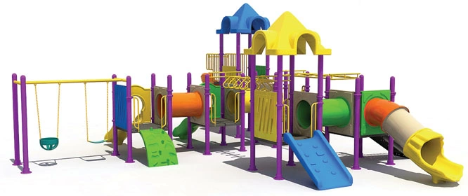 Cheap Price Kids Amusement Park Outdoor Playground Equipment Slide (TY-1908401)