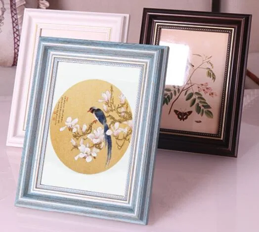 Wooden Book-Shaped Wedding Photo Picture Frames