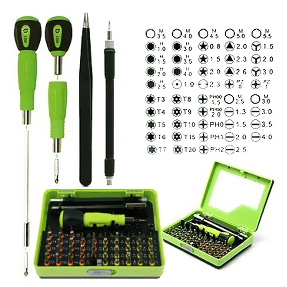 53 in 1 Phone Repair Tools Set Precision Torx Screwdriver Set for Moble Phone Laptop Cell Mobile Phone Electronics Hand Tool