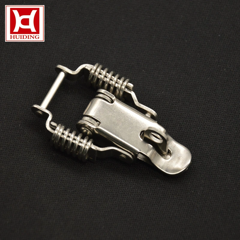 Made in Taiwan Spring Loaded Stainless Steel Mini Adjustable Drawl Latch