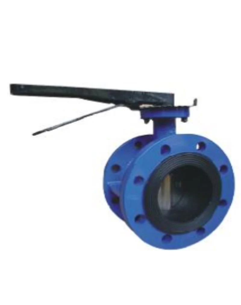 Gear Operated Soft Seat Flange End Butterfly Valve