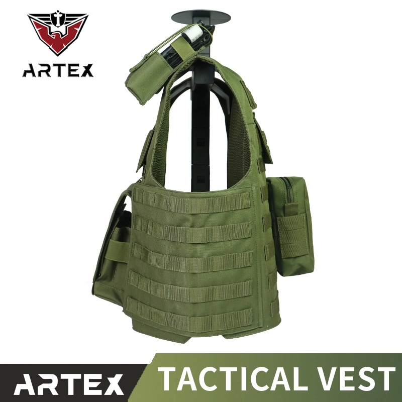 Artex Chalecos Tactico Portador De Placa Tactical Safety Molle Pouches Plate Carrier Vest OEM