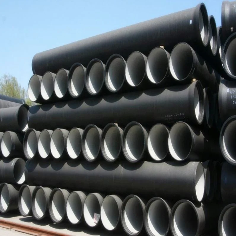 DN200 DN250 DN300 DN500 K8 K9 C25 C30 C40 Pn16 Pn25 Water Supply Drainage Irrigation Water Pipeline System Ductile Cast Iron Pipe Tube