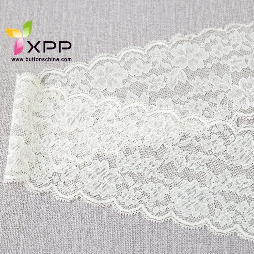 New Design Factory Cheap Price Wholesale/Supplier Polyester Multi-Color Garment Cotton Embroidery Fabric Elastic Nylon Lace