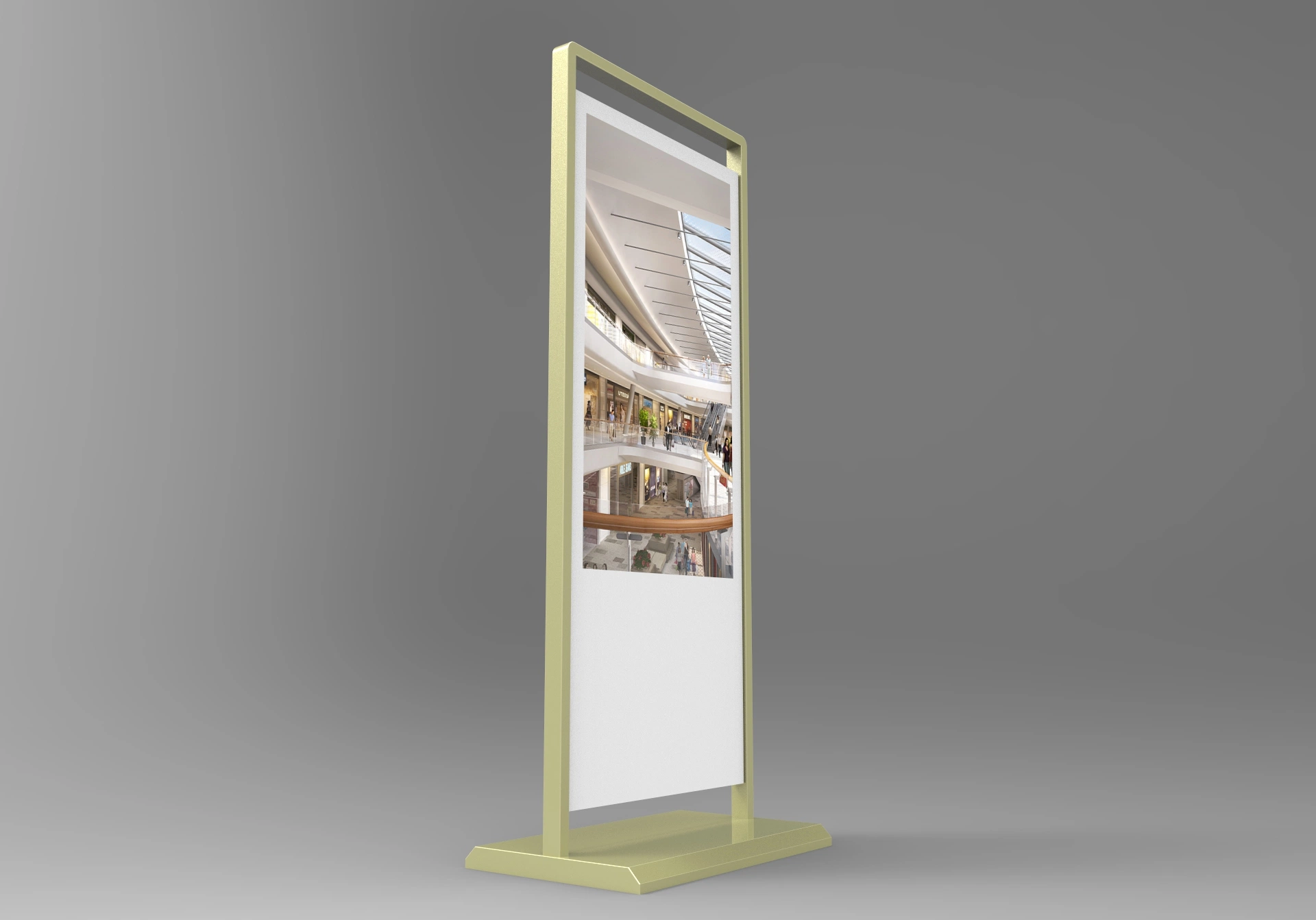 32 Zoll WiFi Magic Mirror LCD Digital Signage, Bewegungssensor LCD-Display, Umkleideraum/Badezimmer LCD-Werbegeräte